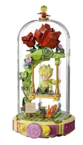 The Little Prince Eternity Series Construction Set Rose Swing 20 cm termékfotó