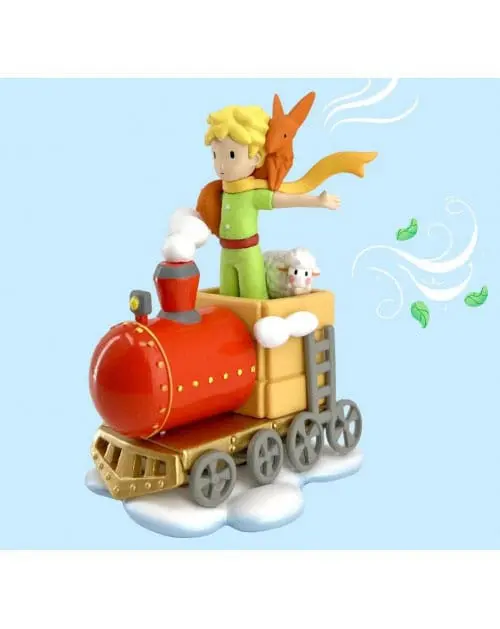 The Little Prince Little Prince & Friends on the train figura 8 cm termékfotó