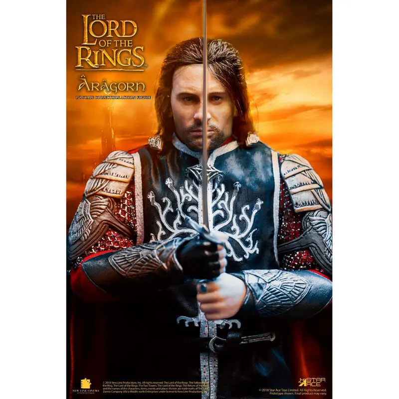 The Lord of the Rings Aragorn Real Master figura 23cm termékfotó
