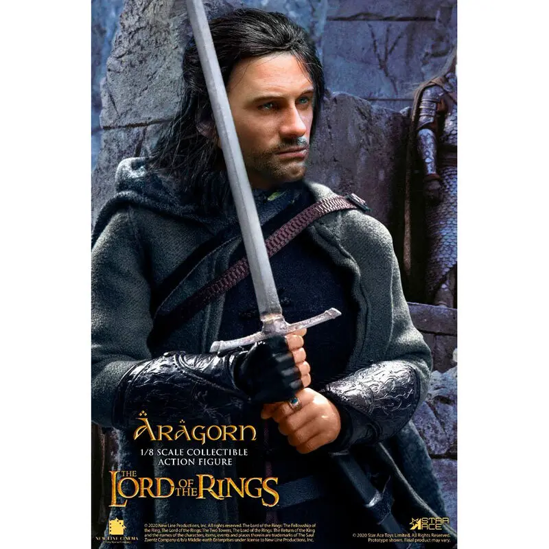 Lord of the Rings Real Master Series akciófigura 1/8 Aragon Special Version 23 cm termékfotó