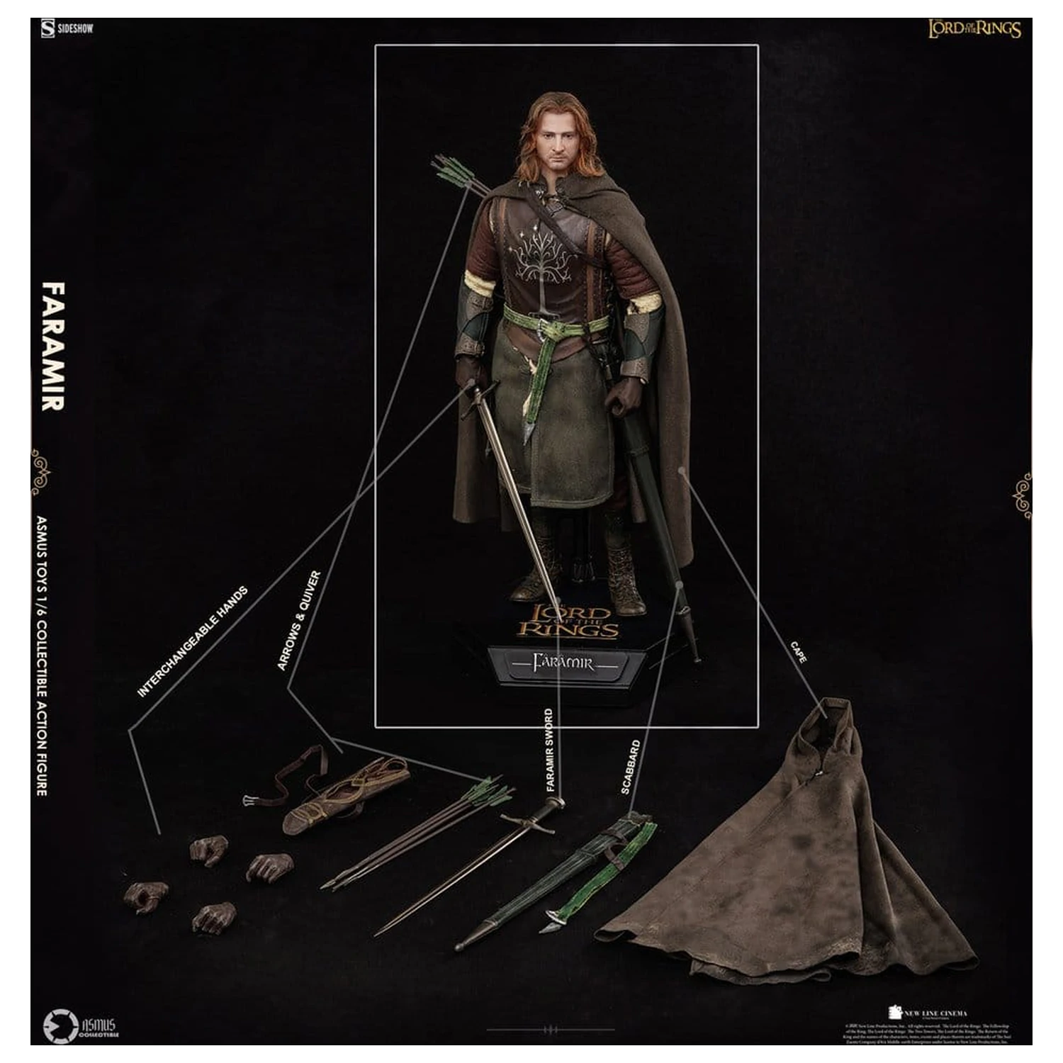 The Lord of the Rings 1/6 Faramir akciófigura 30 cm termékfotó