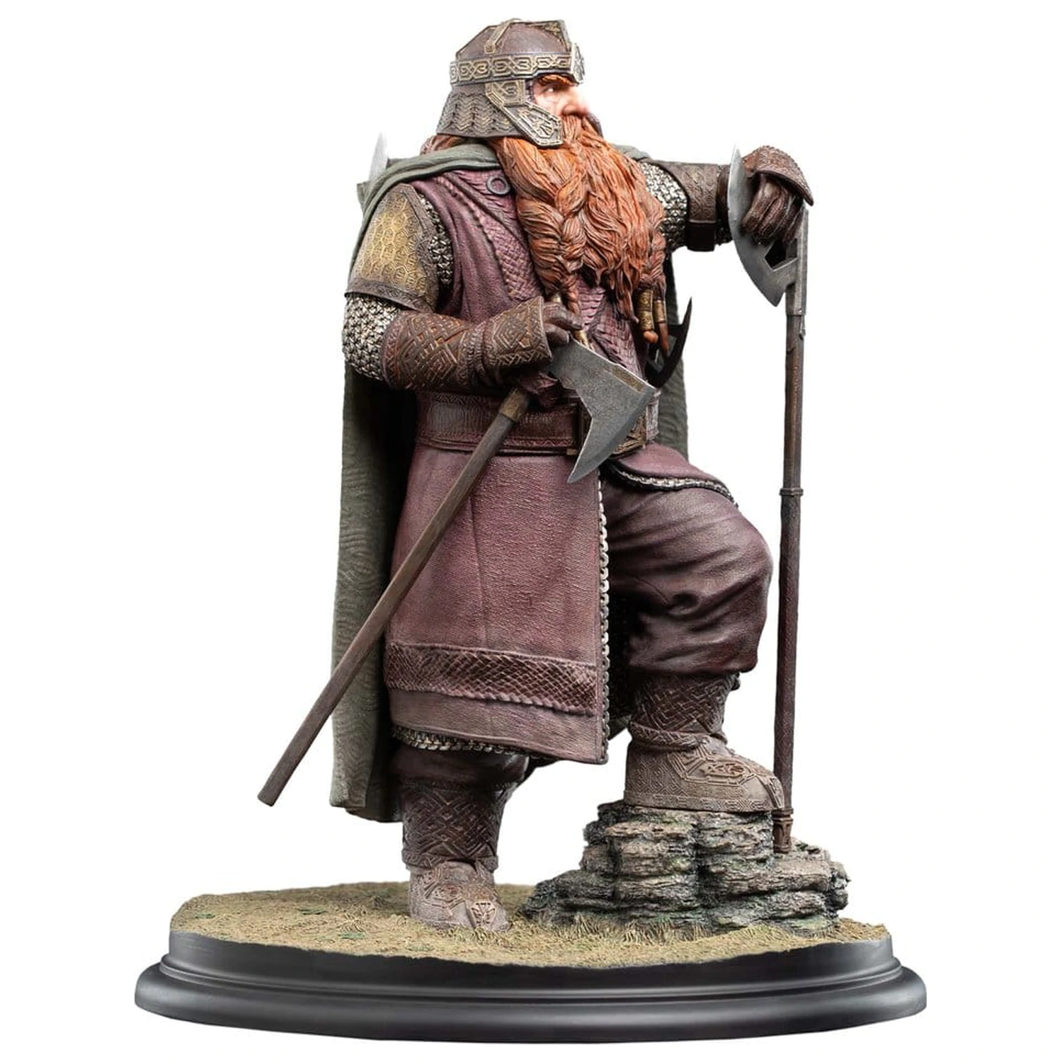The Lord of the Rings 1/6 Gimli, Hunter of the Plains szobor figura 27 cm termékfotó