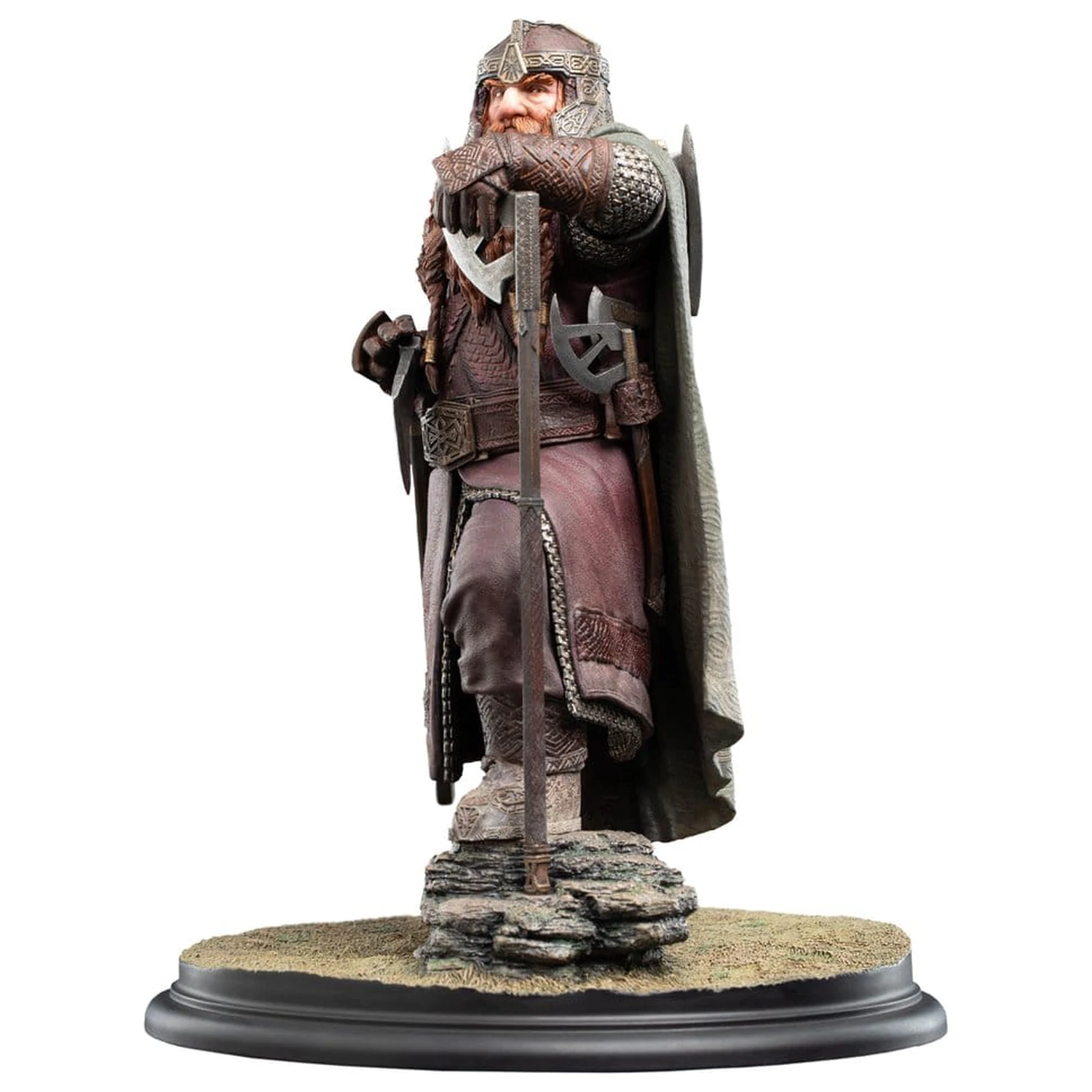 The Lord of the Rings 1/6 Gimli, Hunter of the Plains szobor figura 27 cm termékfotó