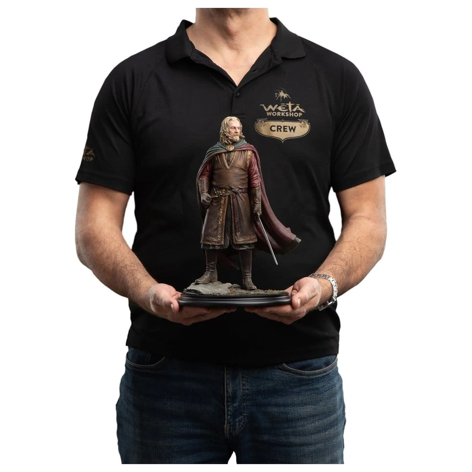 The Lord of the Rings 1/6 King Théoden szobor figura 33 cm termékfotó