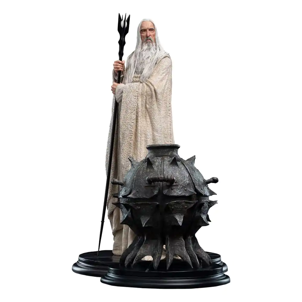 The Lord of the Rings 1/6 Saruman and the Fire of Orthanc (Classic Series) szobor figura 33 cm termékfotó