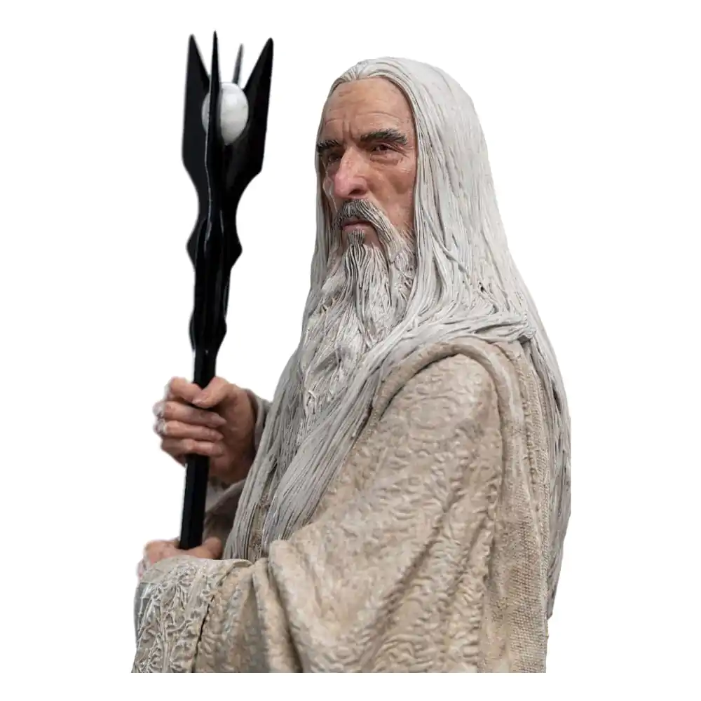 The Lord of the Rings 1/6 Saruman and the Fire of Orthanc (Classic Series) szobor figura 33 cm termékfotó