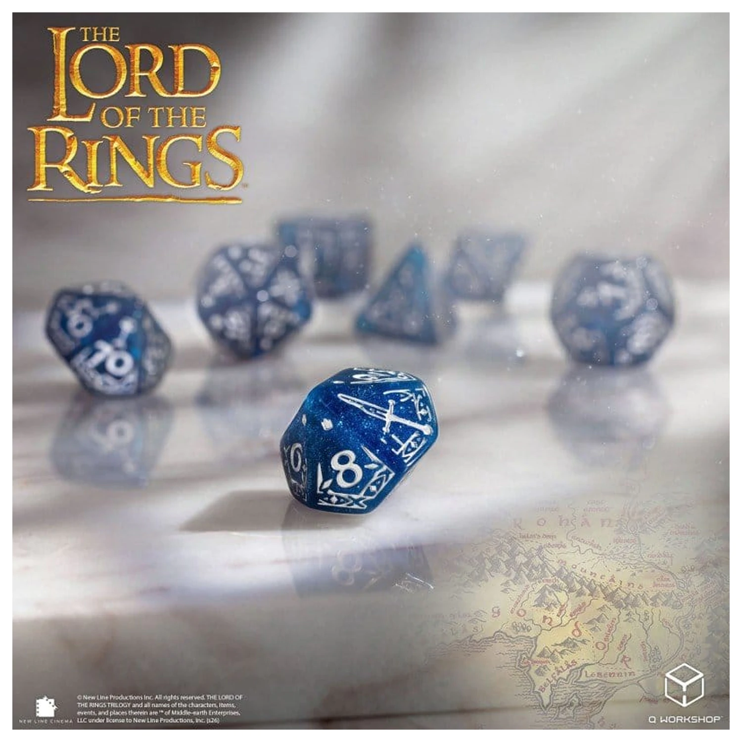 The Lord of the Rings 7 db-os dobókocka csomag Gondor termékfotó