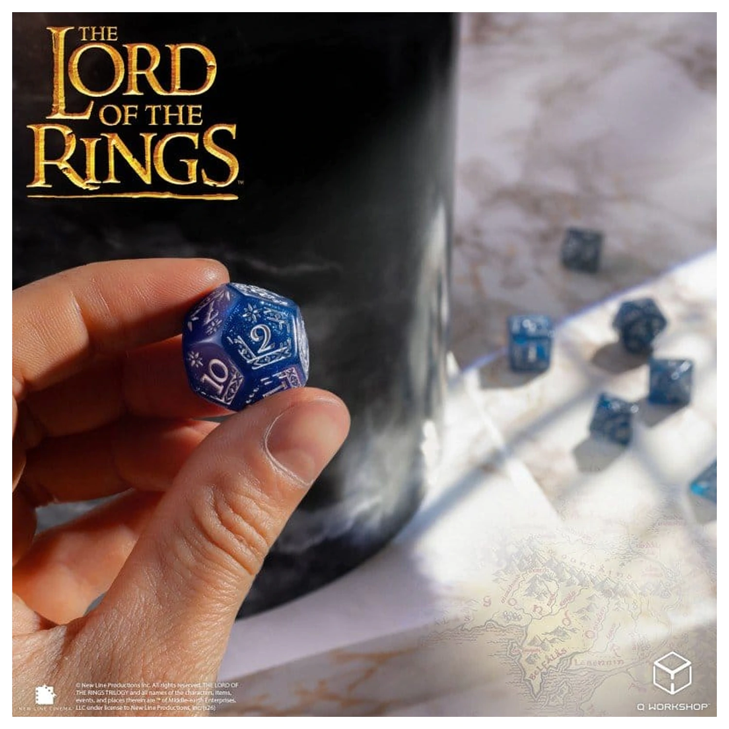 The Lord of the Rings 7 db-os dobókocka csomag Gondor termékfotó