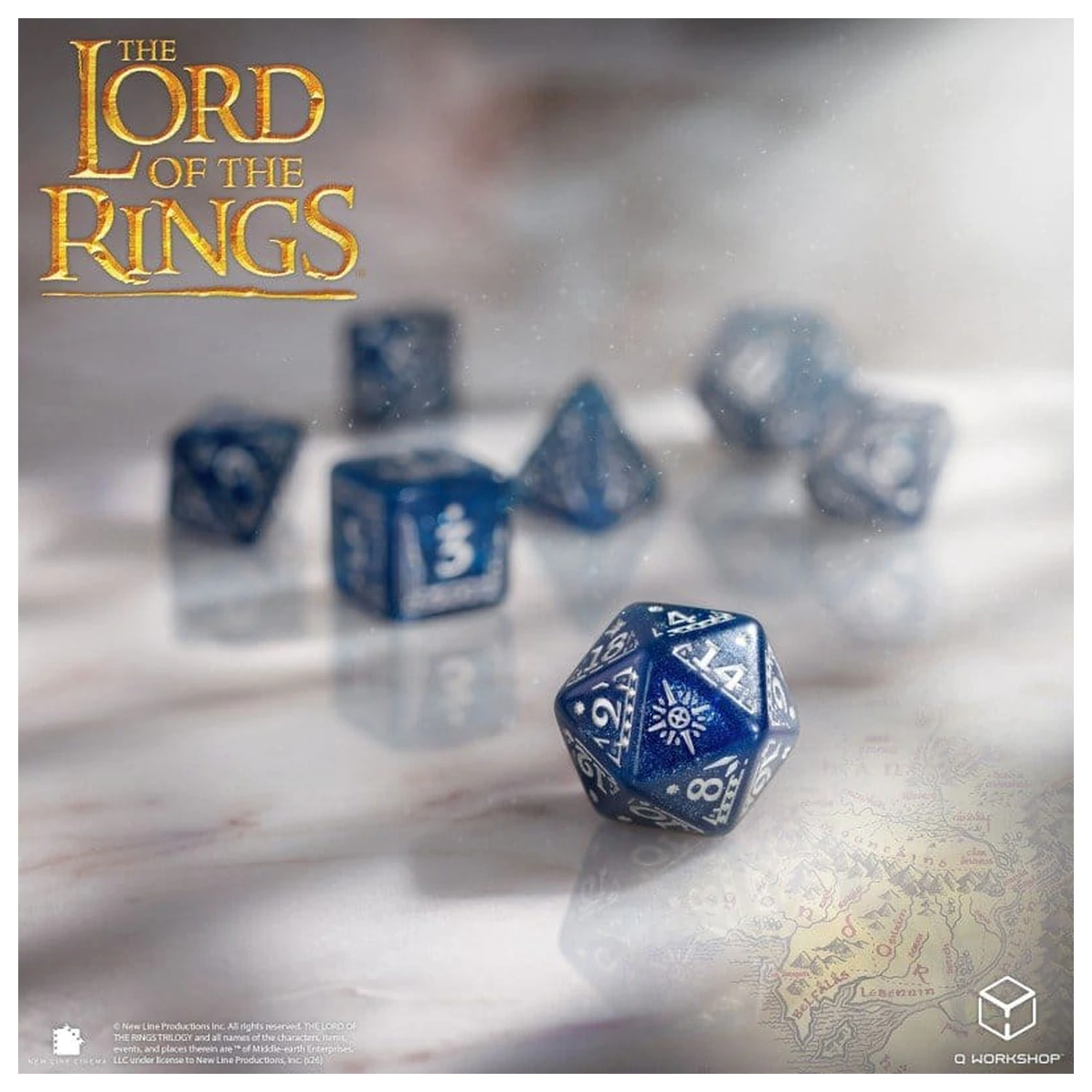 The Lord of the Rings 7 db-os dobókocka csomag Gondor termékfotó