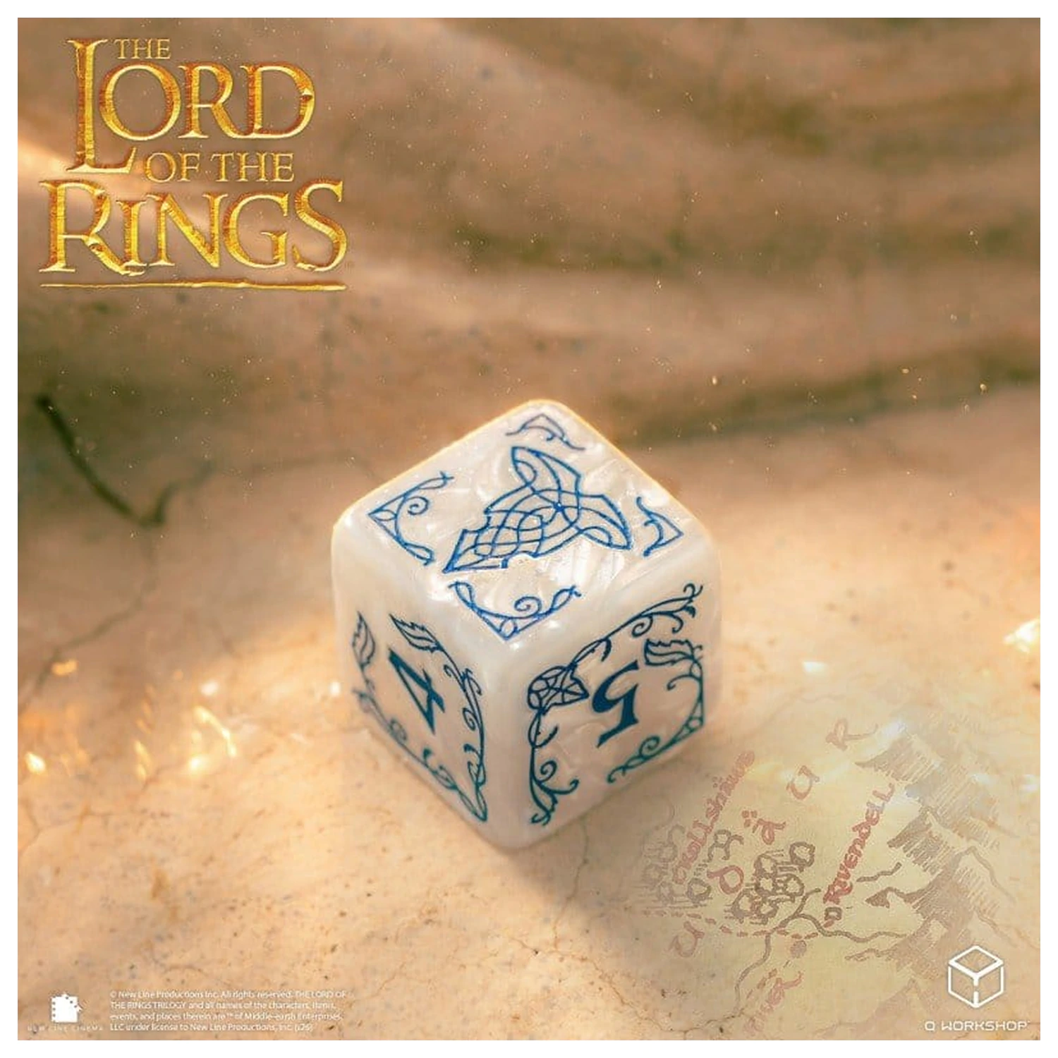 The Lord of the Rings 7 db-os dobókocka csomag Rivendell (Stone) termékfotó