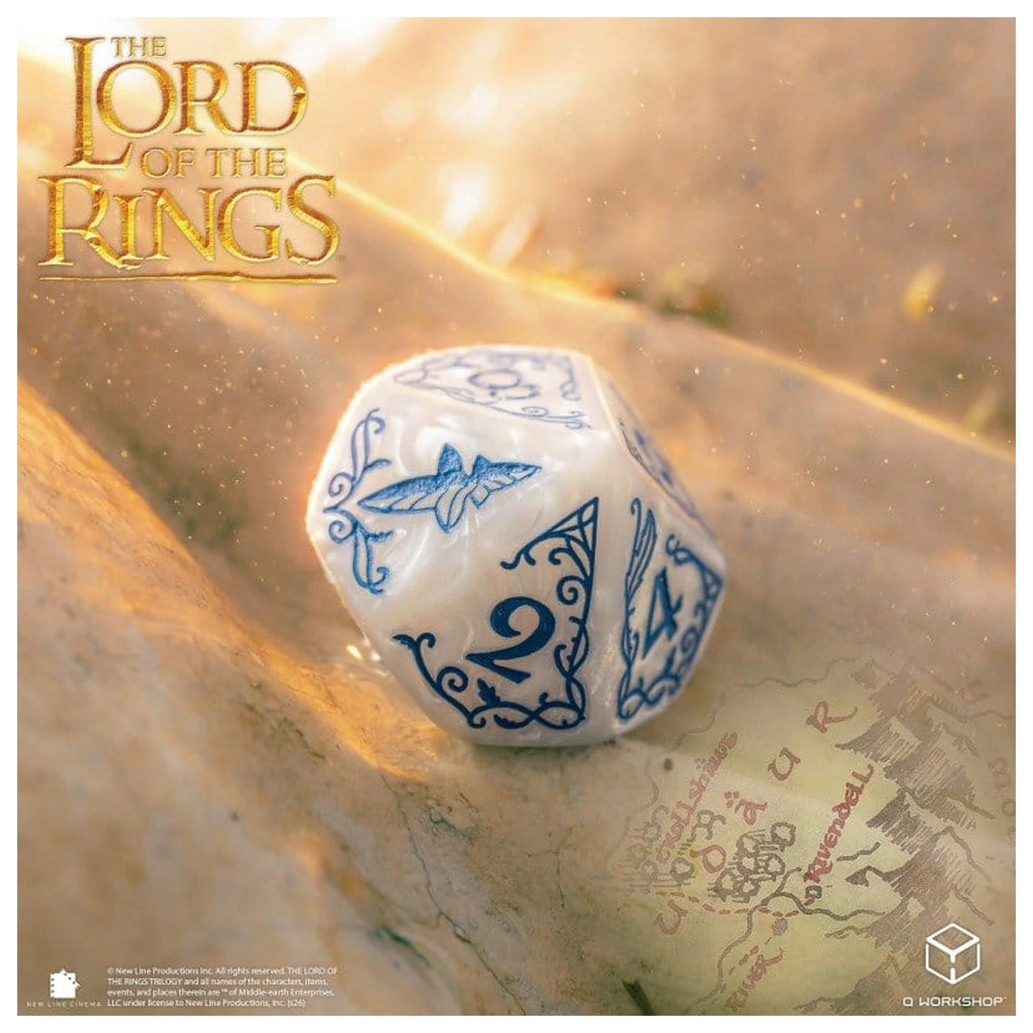 The Lord of the Rings 7 db-os dobókocka csomag Rivendell (Stone) termékfotó