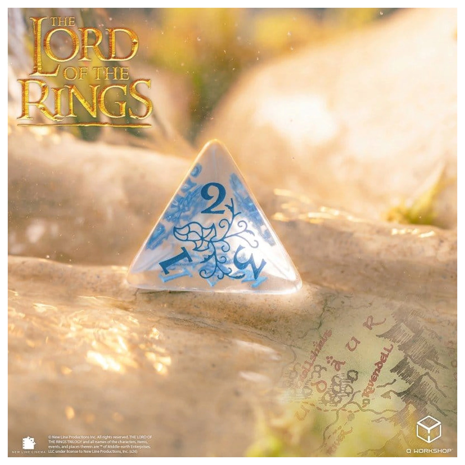 The Lord of the Rings 7 db-os dobókocka csomag Rivendell (Water) termékfotó