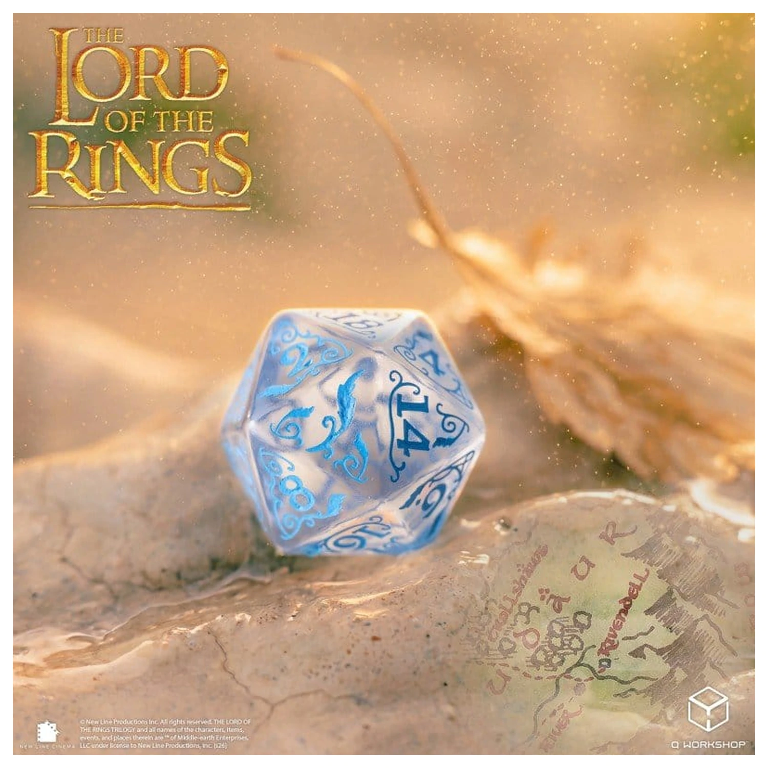 The Lord of the Rings 7 db-os dobókocka csomag Rivendell (Water) termékfotó