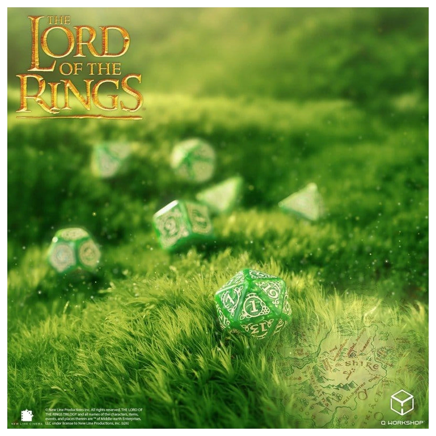 The Lord of the Rings 7 db-os dobókocka csomag Shire termékfotó