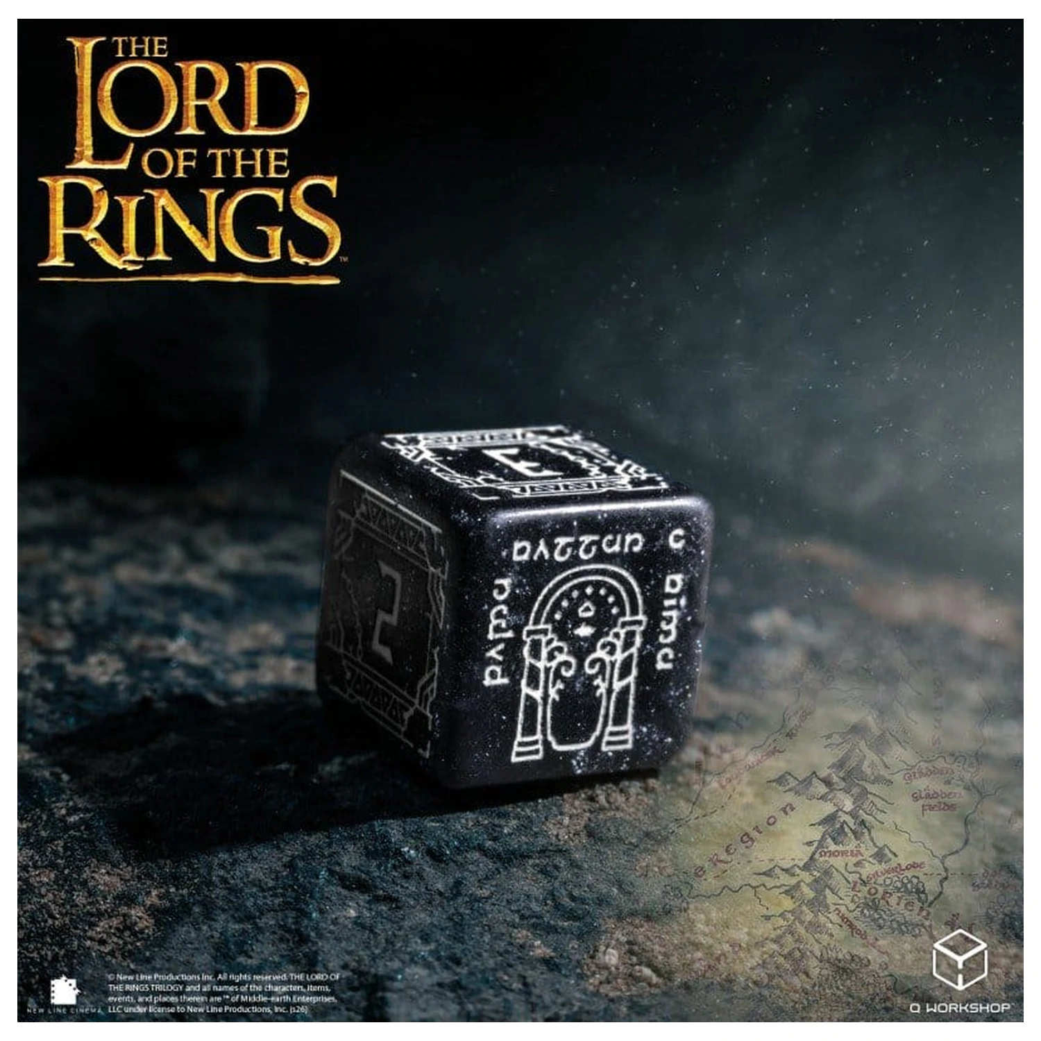 The Lord of the Rings 7 eb-os dobókocka csomag Moria (Glow in the Dark) termékfotó
