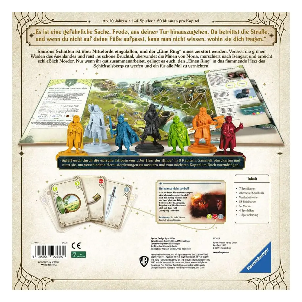 The Lord of the Rings Adventure Book Game *német nyelvű* termékfotó