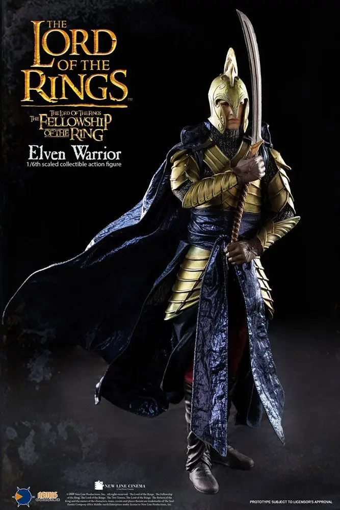 The Lord of the Rings akciófigura 1/6 Elven Warrior 30 cm termékfotó