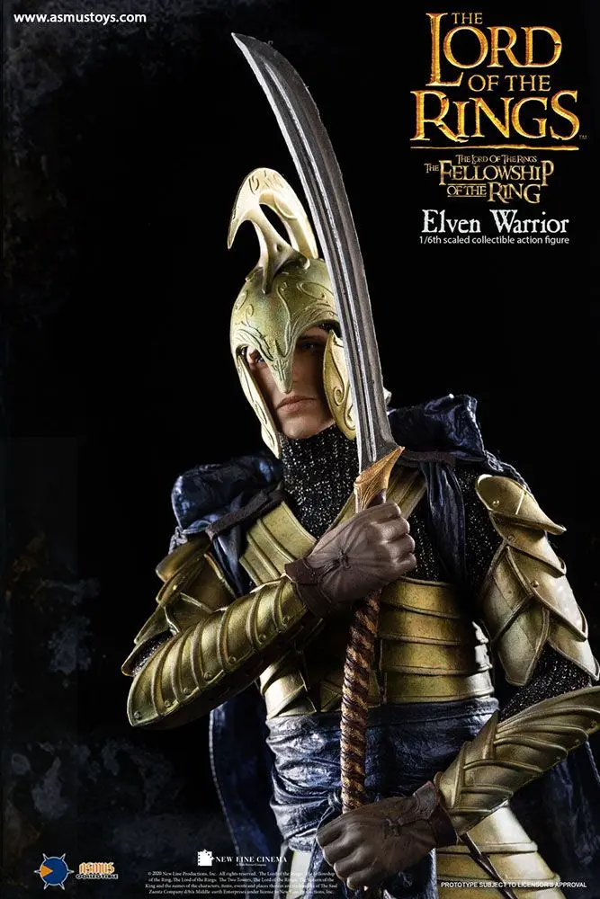 The Lord of the Rings akciófigura 1/6 Elven Warrior 30 cm termékfotó
