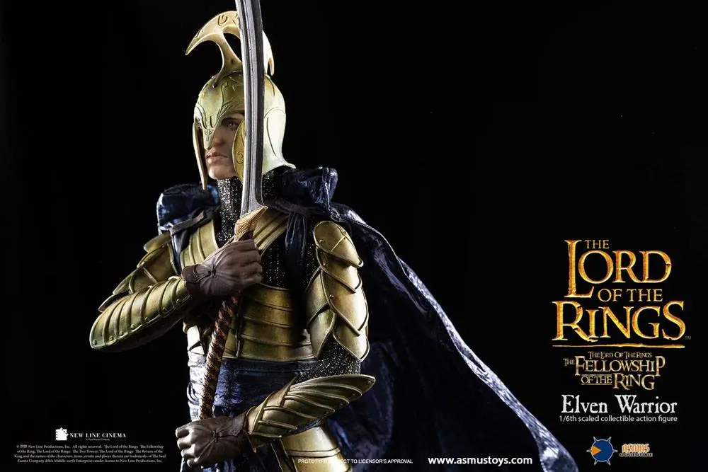 The Lord of the Rings akciófigura 1/6 Elven Warrior 30 cm termékfotó