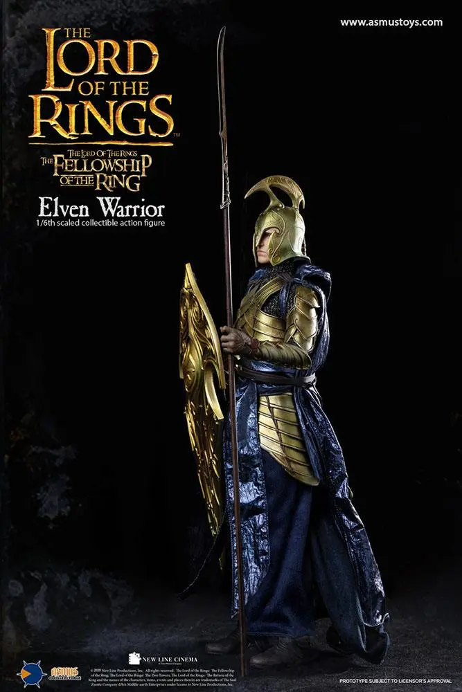 The Lord of the Rings akciófigura 1/6 Elven Warrior 30 cm termékfotó