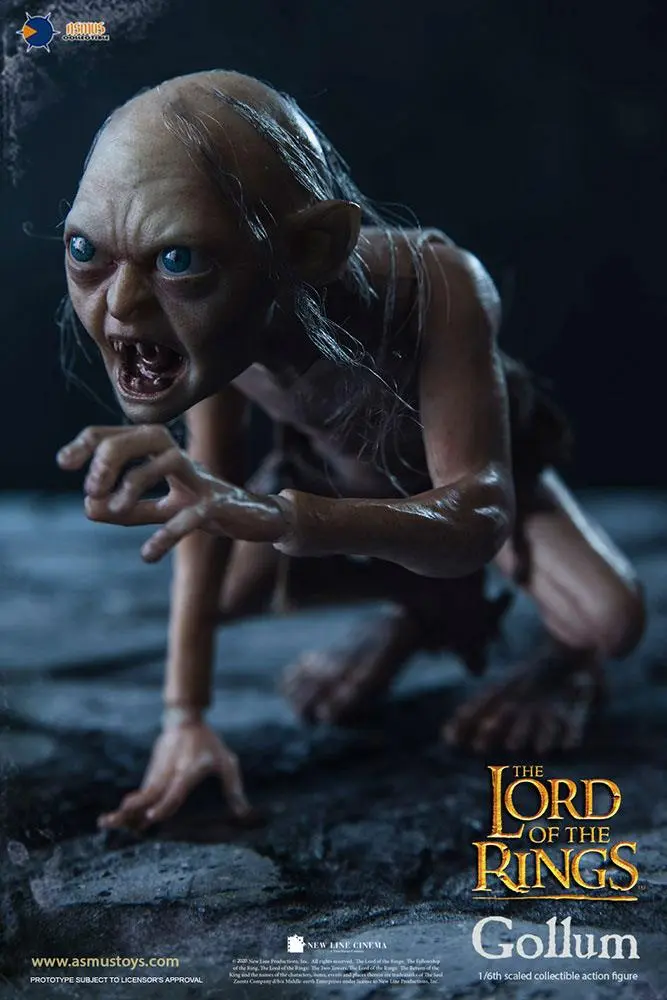 The Lord of the Rings akciófigura 1/6 Gollum 19 cm termékfotó