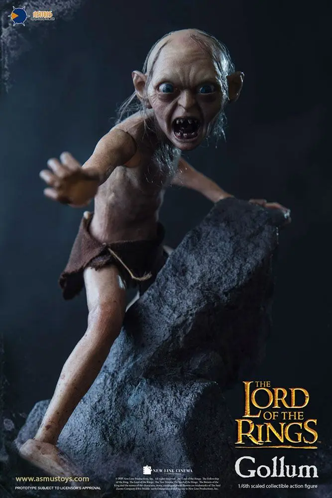 The Lord of the Rings akciófigura 1/6 Gollum 19 cm termékfotó