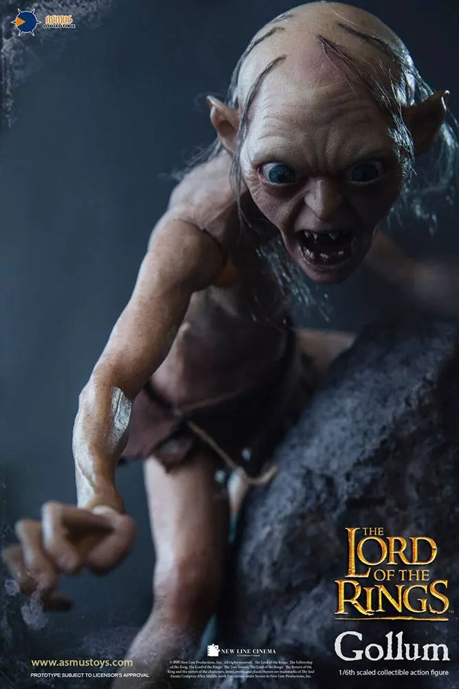 The Lord of the Rings akciófigura 1/6 Gollum 19 cm termékfotó