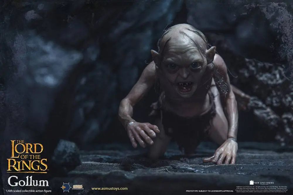 The Lord of the Rings akciófigura 1/6 Gollum 19 cm termékfotó