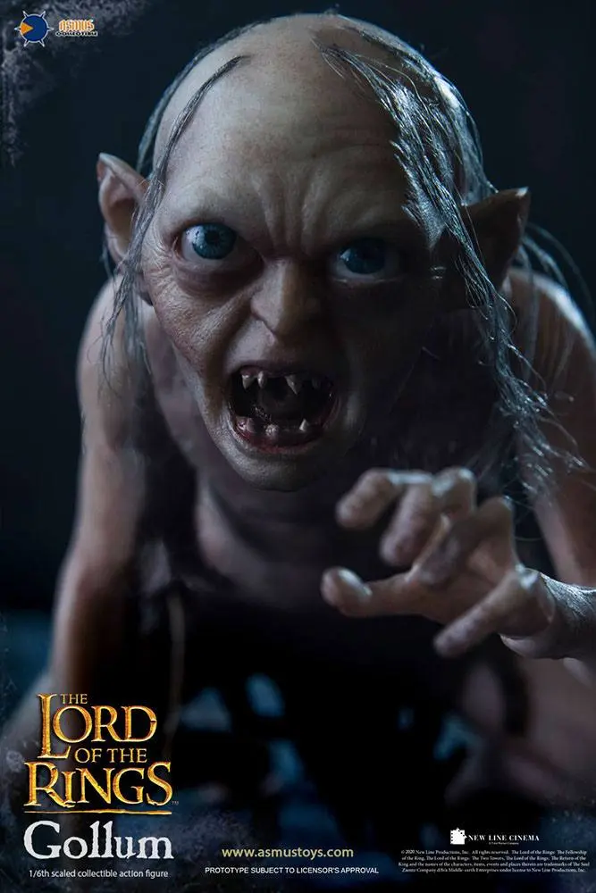 The Lord of the Rings akciófigura 1/6 Gollum 19 cm termékfotó