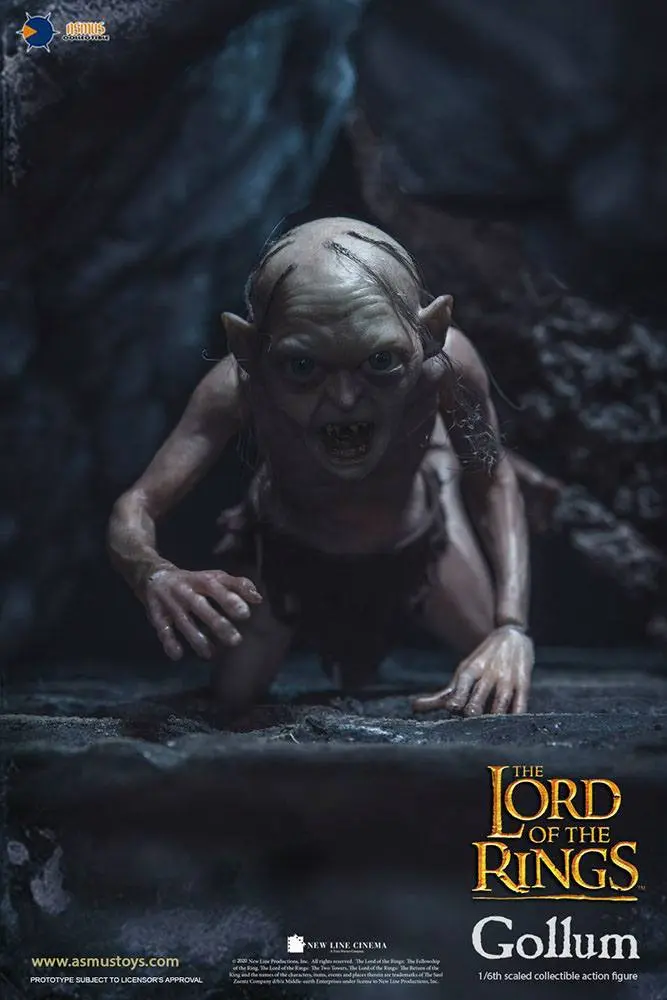 The Lord of the Rings akciófigura 1/6 Gollum 19 cm termékfotó