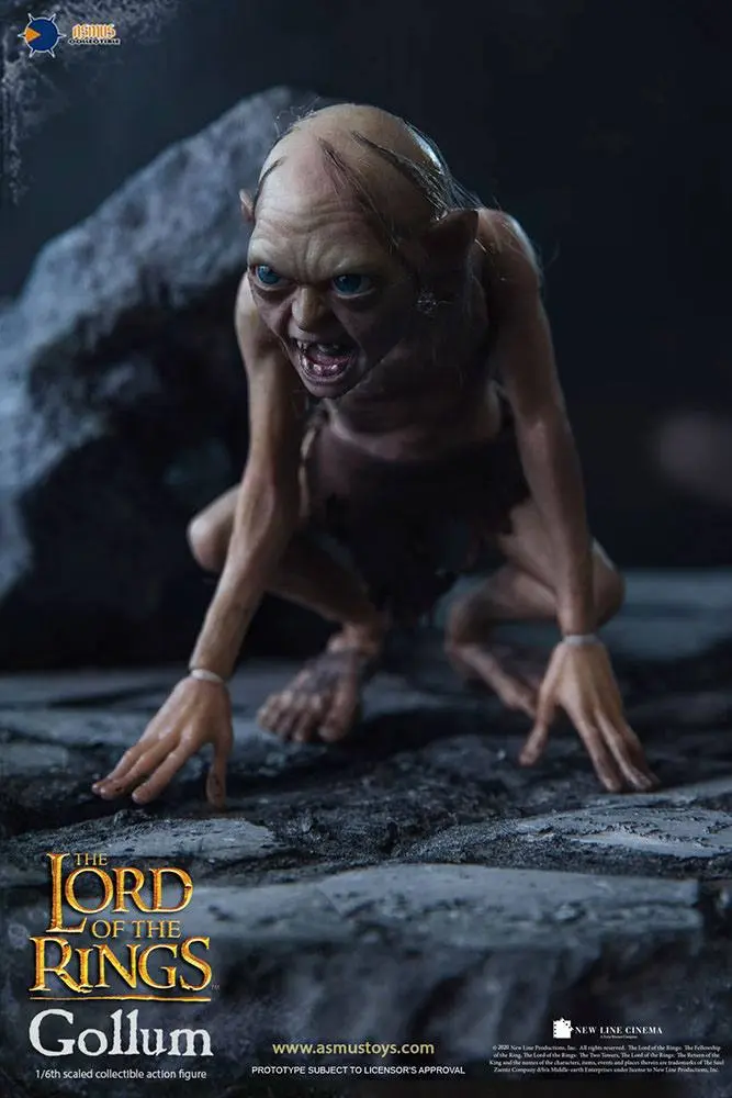 The Lord of the Rings akciófigura 1/6 Gollum 19 cm termékfotó