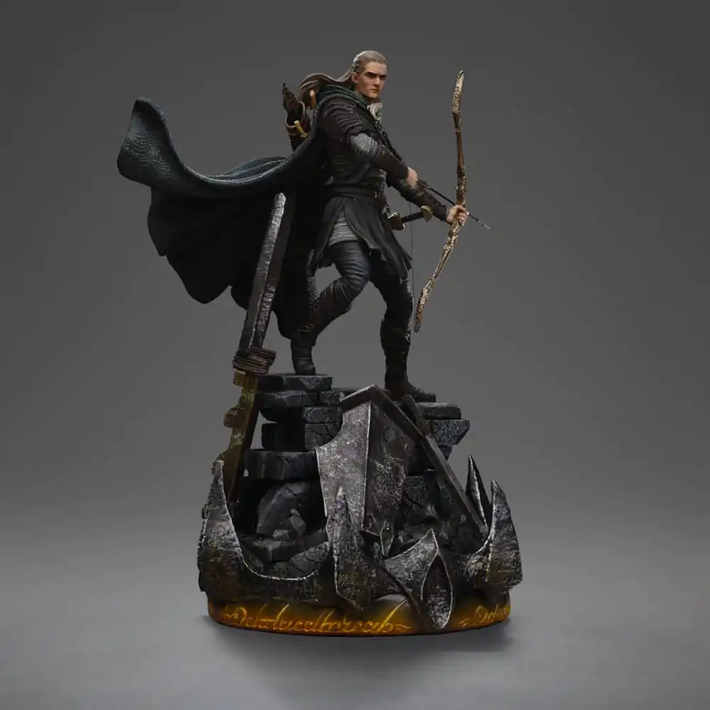 The Lord of the Rings Art Scale 1/10 Legolas Unleashed szobor figura 29 cm termékfotó