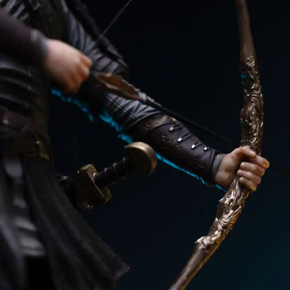 The Lord of the Rings Art Scale 1/10 Legolas Unleashed szobor figura 29 cm termékfotó