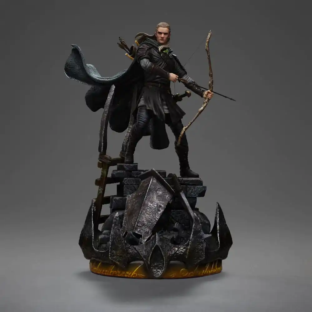 The Lord of the Rings Art Scale 1/10 Legolas Unleashed szobor figura 29 cm termékfotó