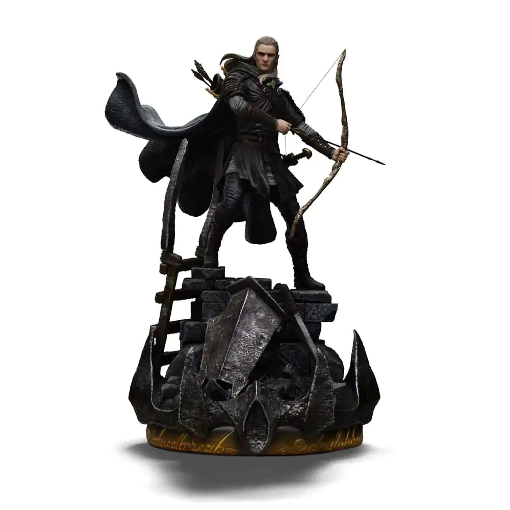 The Lord of the Rings Art Scale 1/10 Legolas Unleashed szobor figura 29 cm termékfotó