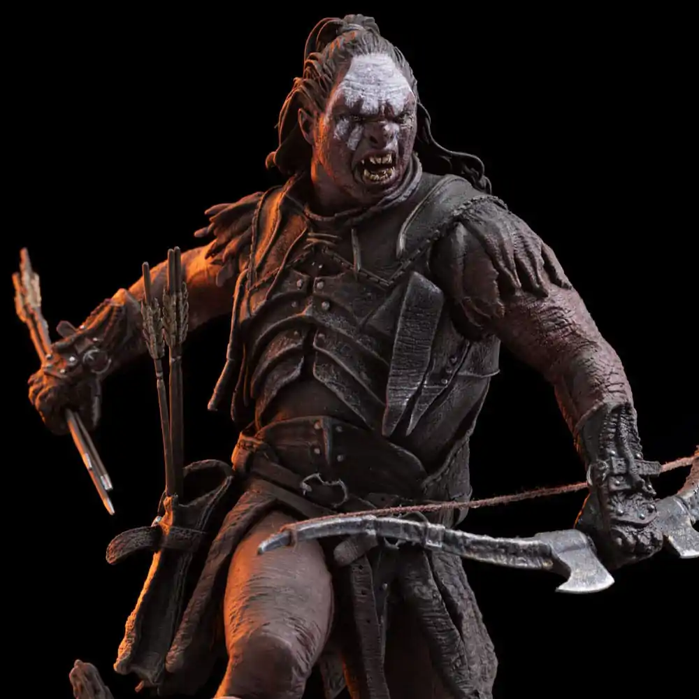 The Lord of the Rings Art Scale 1/10 Lurtz, Uruk-Hai Leader szobor figura 23 cm termékfotó