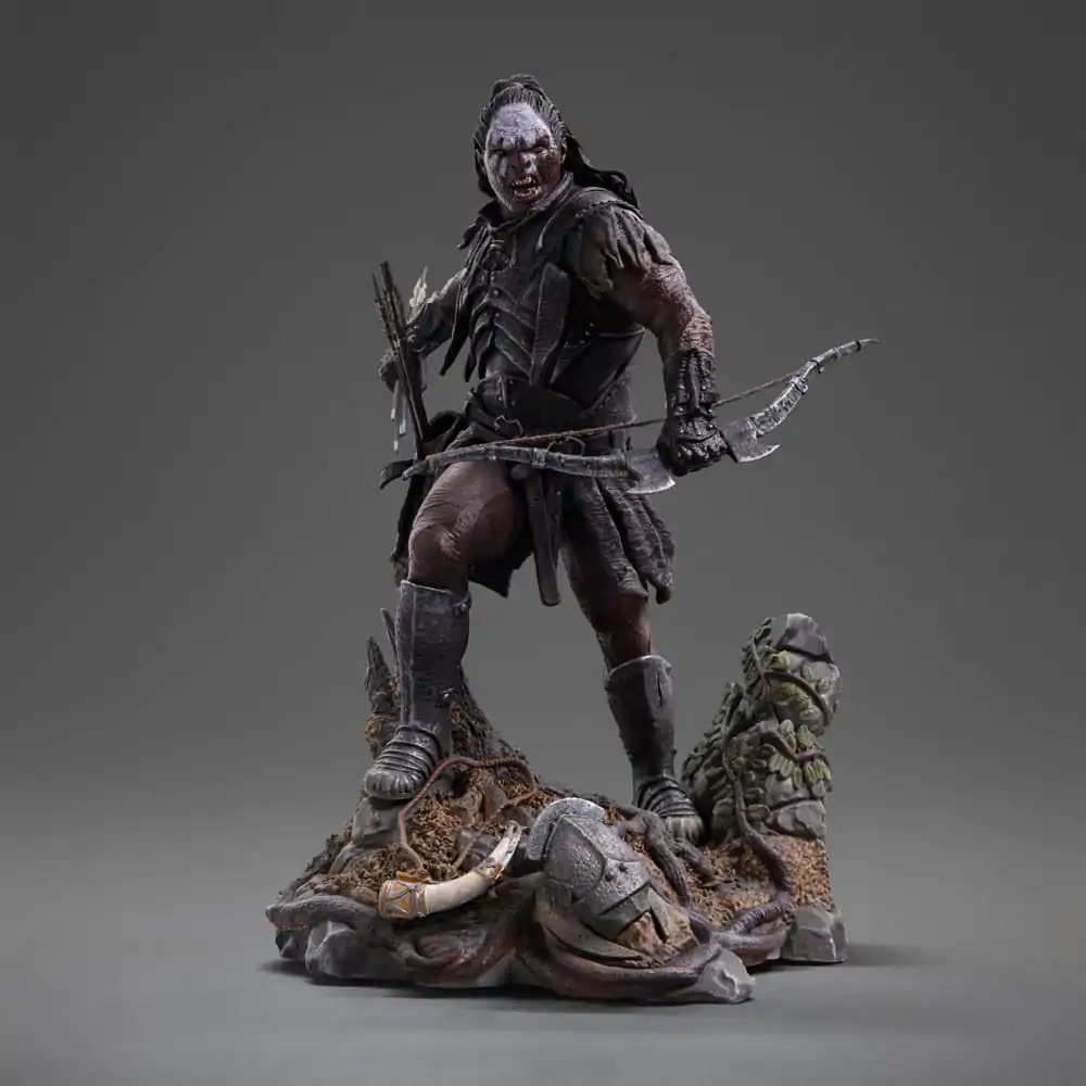 The Lord of the Rings Art Scale 1/10 Lurtz, Uruk-Hai Leader szobor figura 23 cm termékfotó