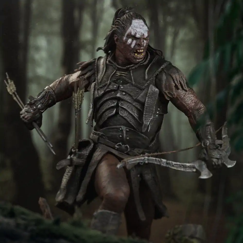 The Lord of the Rings Art Scale 1/10 Lurtz, Uruk-Hai Leader szobor figura 23 cm termékfotó