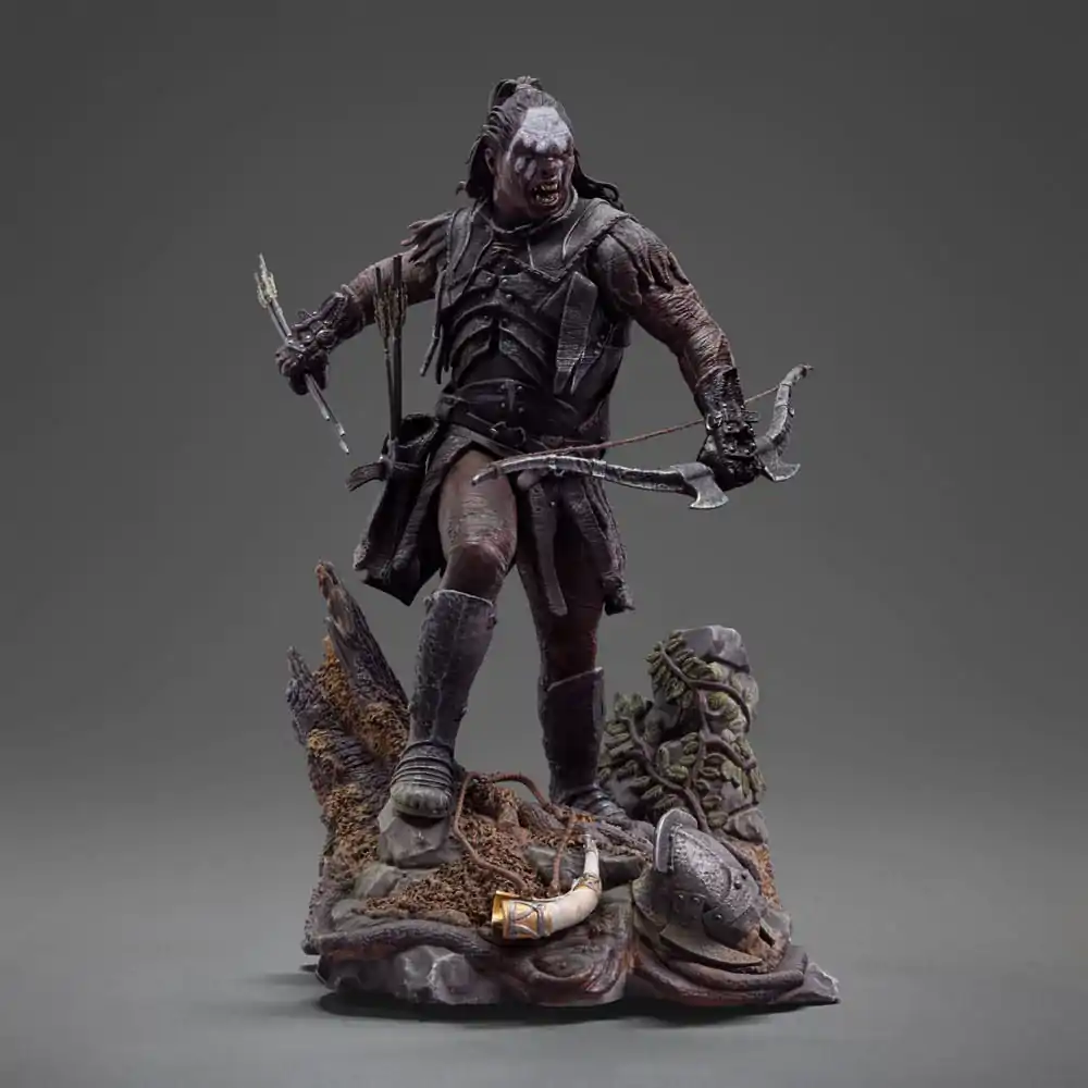 The Lord of the Rings Art Scale 1/10 Lurtz, Uruk-Hai Leader szobor figura 23 cm termékfotó