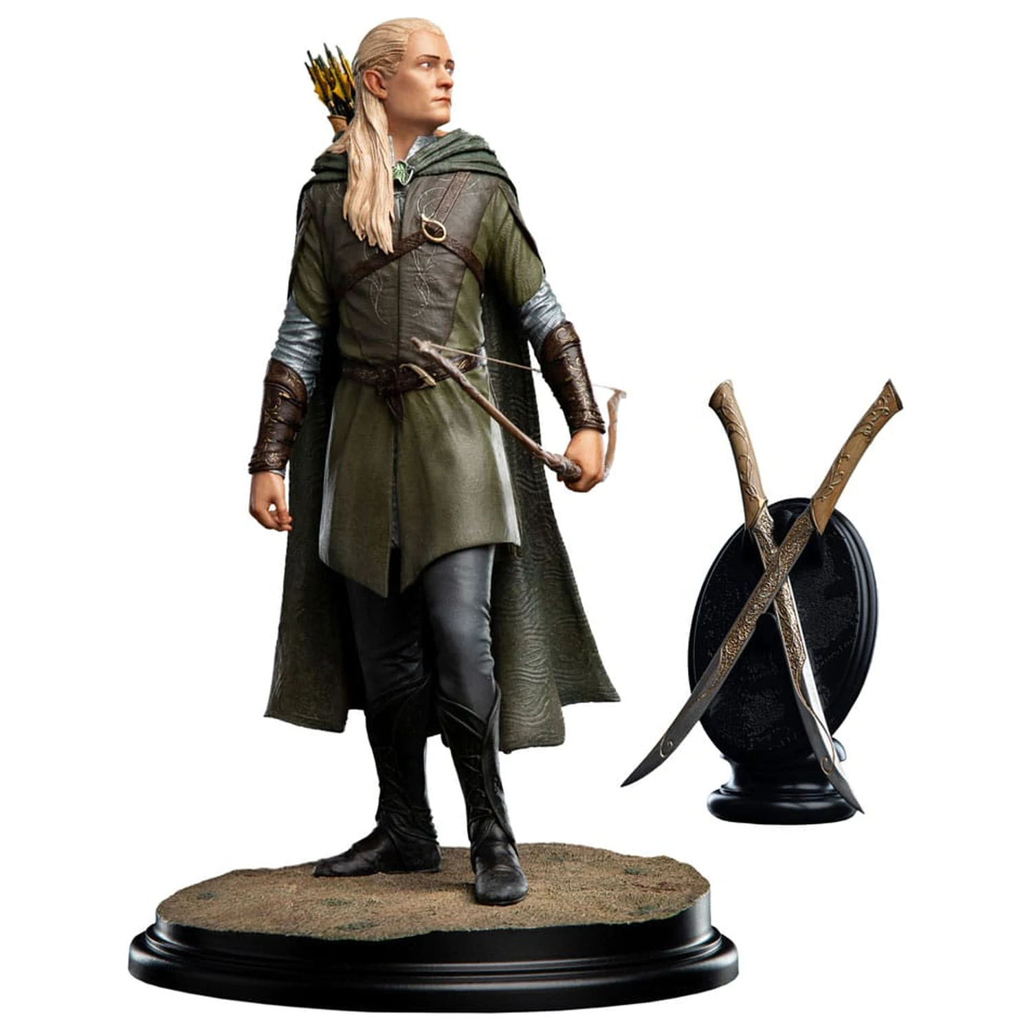 The Lord of the Rings Classic Series 1/6 Legolas, Hunter of the Plains szobor figura Limitált kiadás 32 cm termékfotó