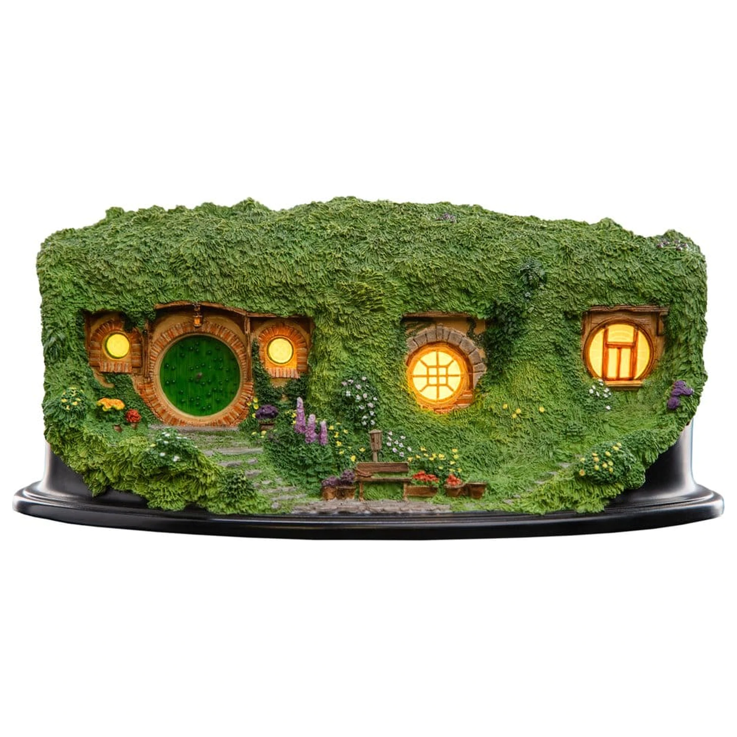 The Lord of the Rings Environment Hobbit Hole - Bag End - Illuminated Edition 7 cm termékfotó