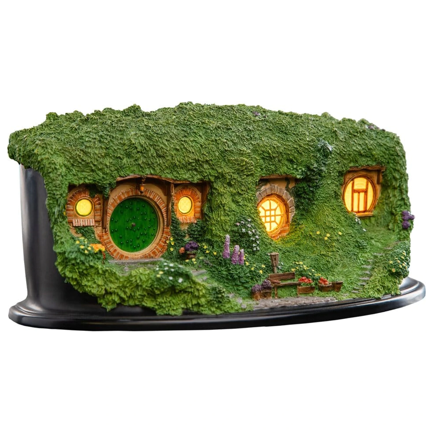 The Lord of the Rings Environment Hobbit Hole - Bag End - Illuminated Edition 7 cm termékfotó
