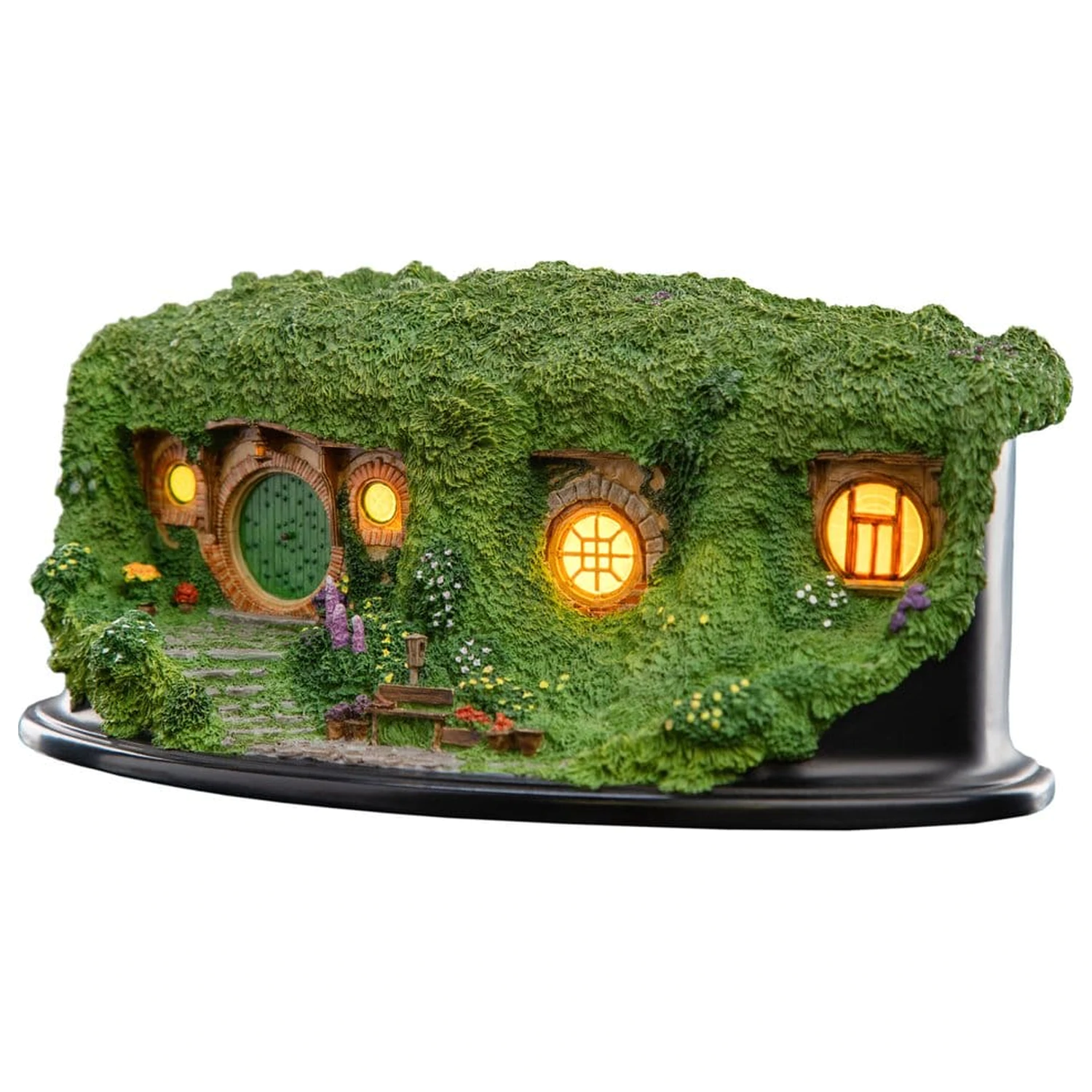 The Lord of the Rings Environment Hobbit Hole - Bag End - Illuminated Edition 7 cm termékfotó
