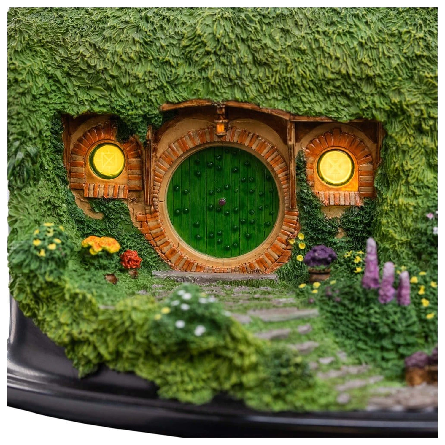 The Lord of the Rings Environment Hobbit Hole - Bag End - Illuminated Edition 7 cm termékfotó