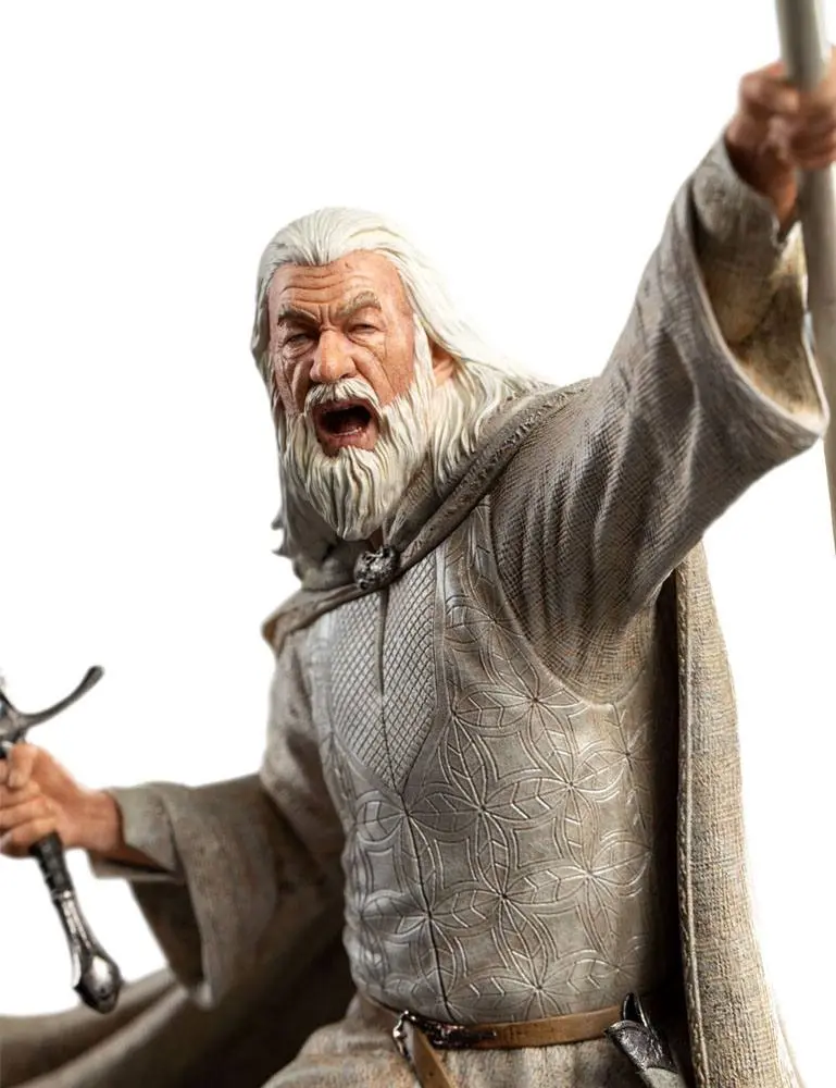 The Lord of the Rings Figures of Fandom Gandalf the White PVC szobor figura 23 cm termékfotó
