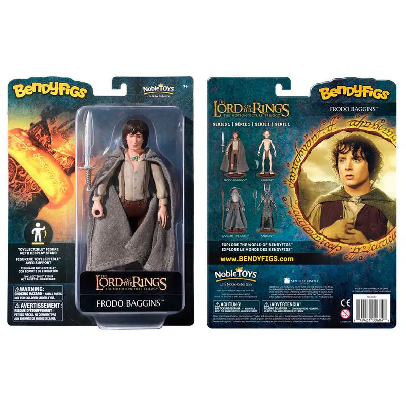 The Lord of the Rings Frodo Bendyfigs malleable figura 19cm termékfotó