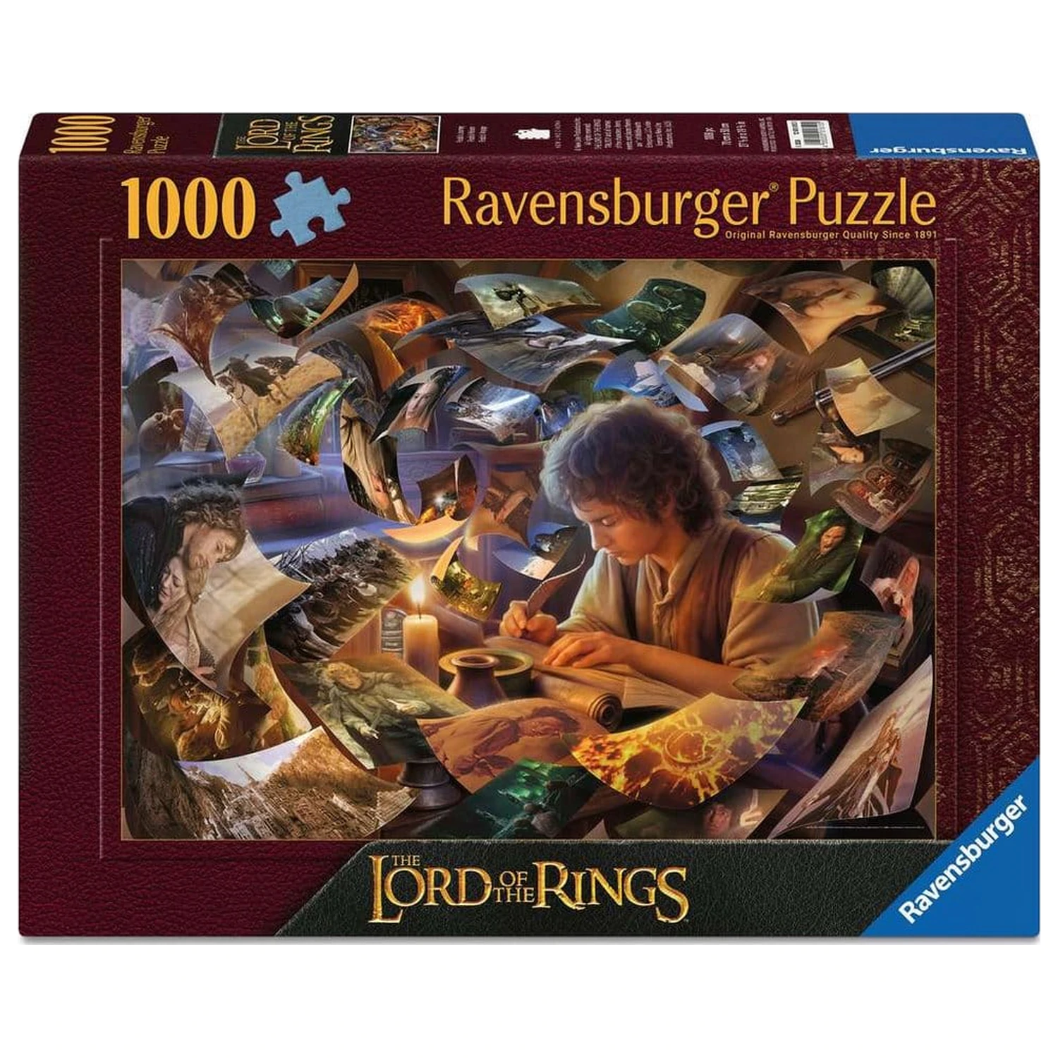 The Lord of the Rings Frodo's Journey puzzle (1000 darab) termékfotó