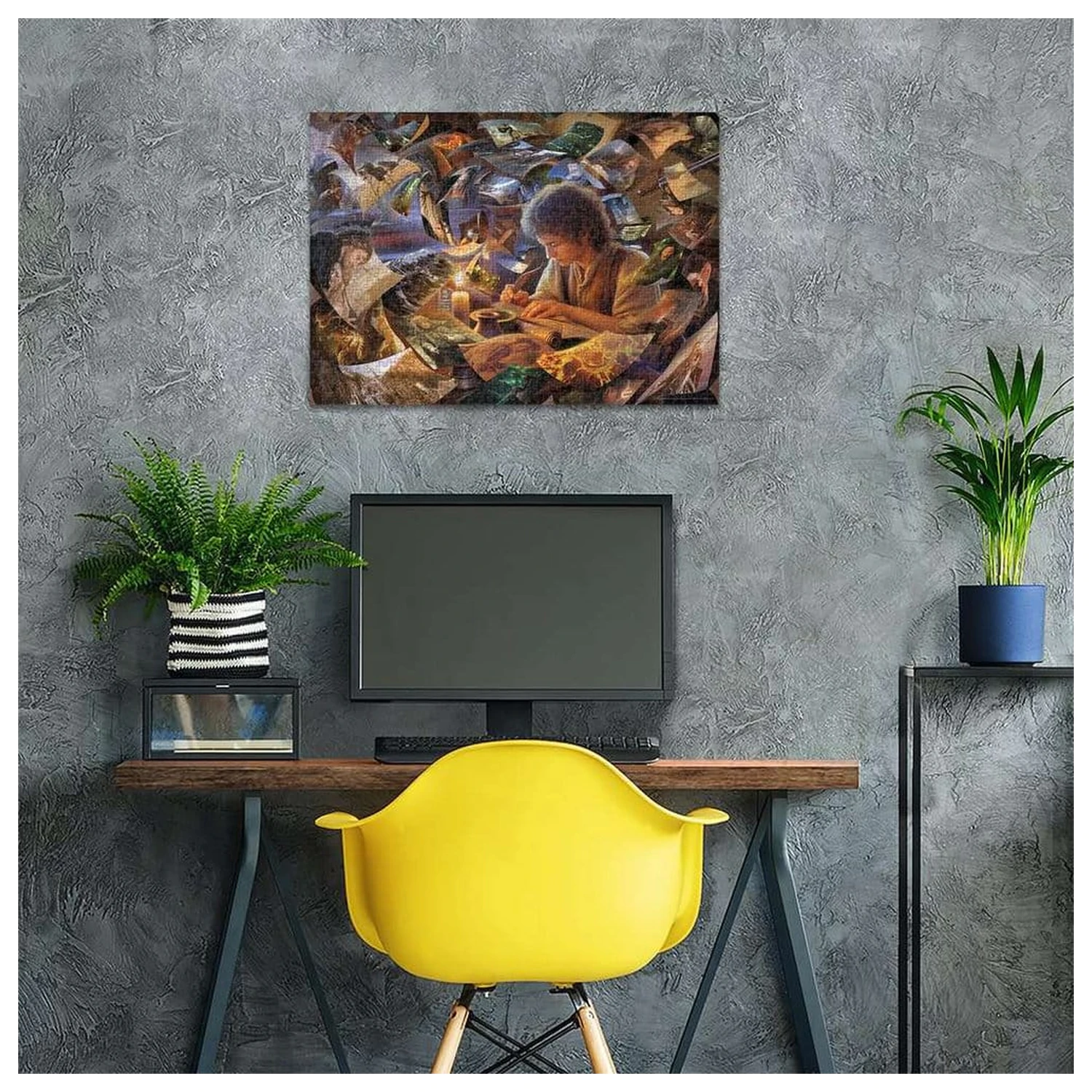 The Lord of the Rings Frodo's Journey puzzle (1000 darab) termékfotó