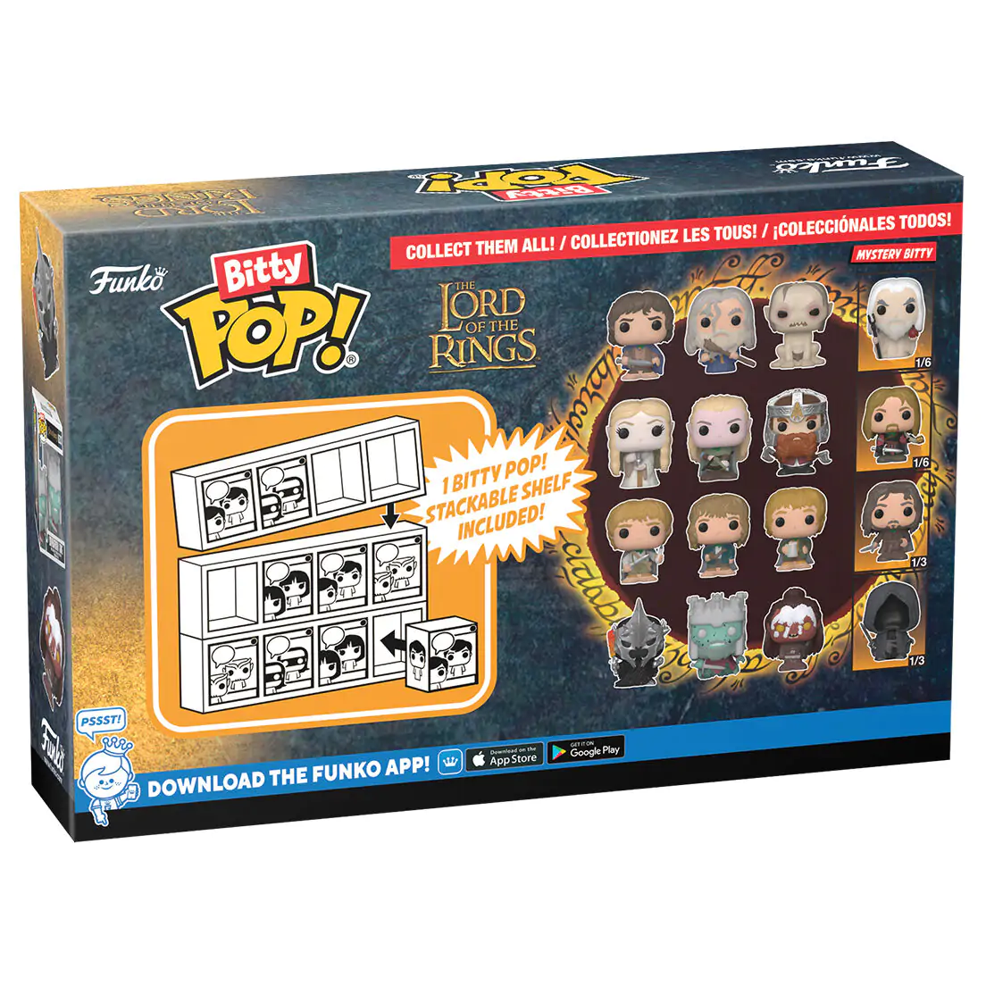 The Lord of the Rings Funko Bitty POP 4 db-os figura csomag Galadriel termékfotó