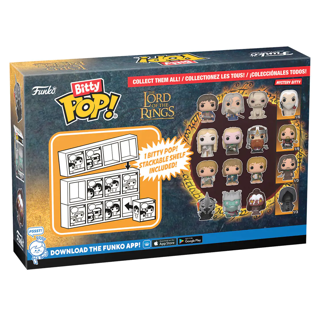 The Lord of the Rings Funko Bitty POP 4 db-os figura csomag Witch King termékfotó